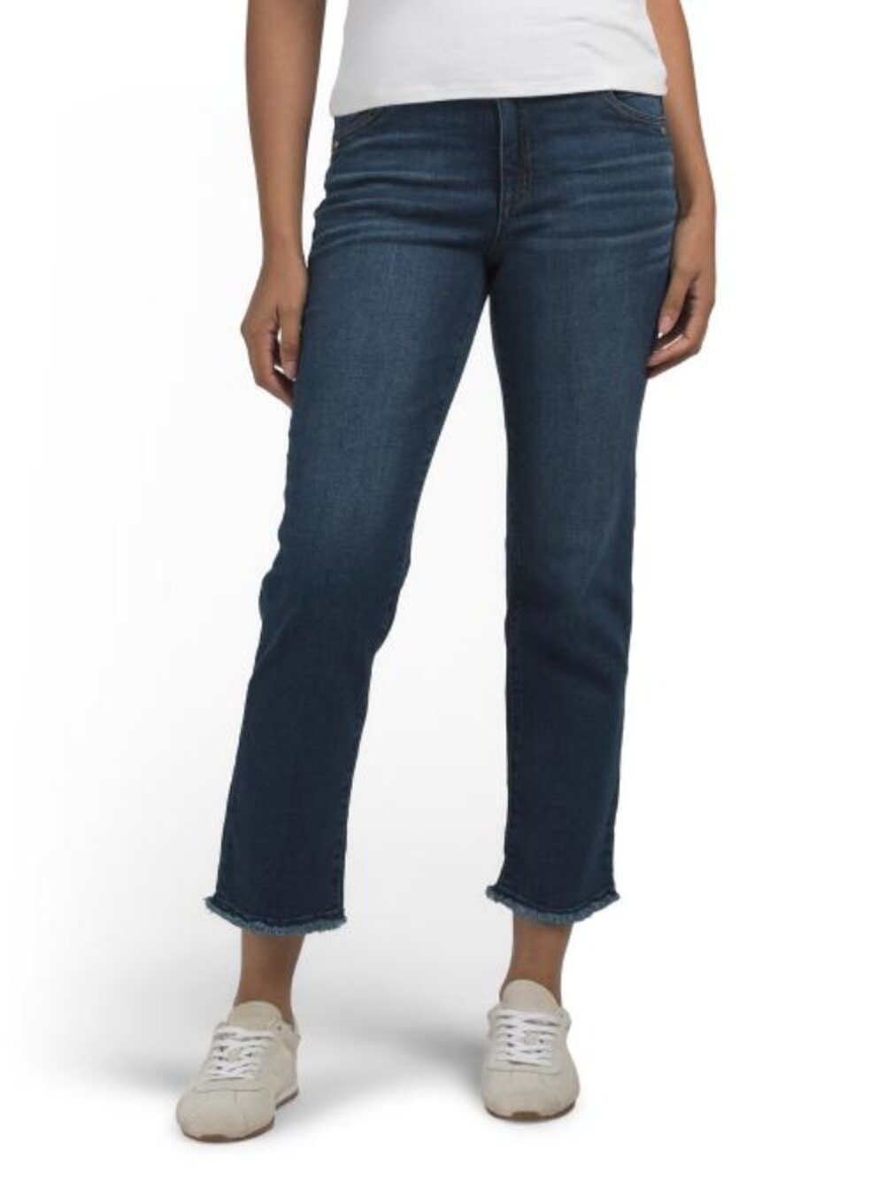 DEMOCRACY Ab Tech High Rise Slim Straight Jeans With Cascading Back Pocket